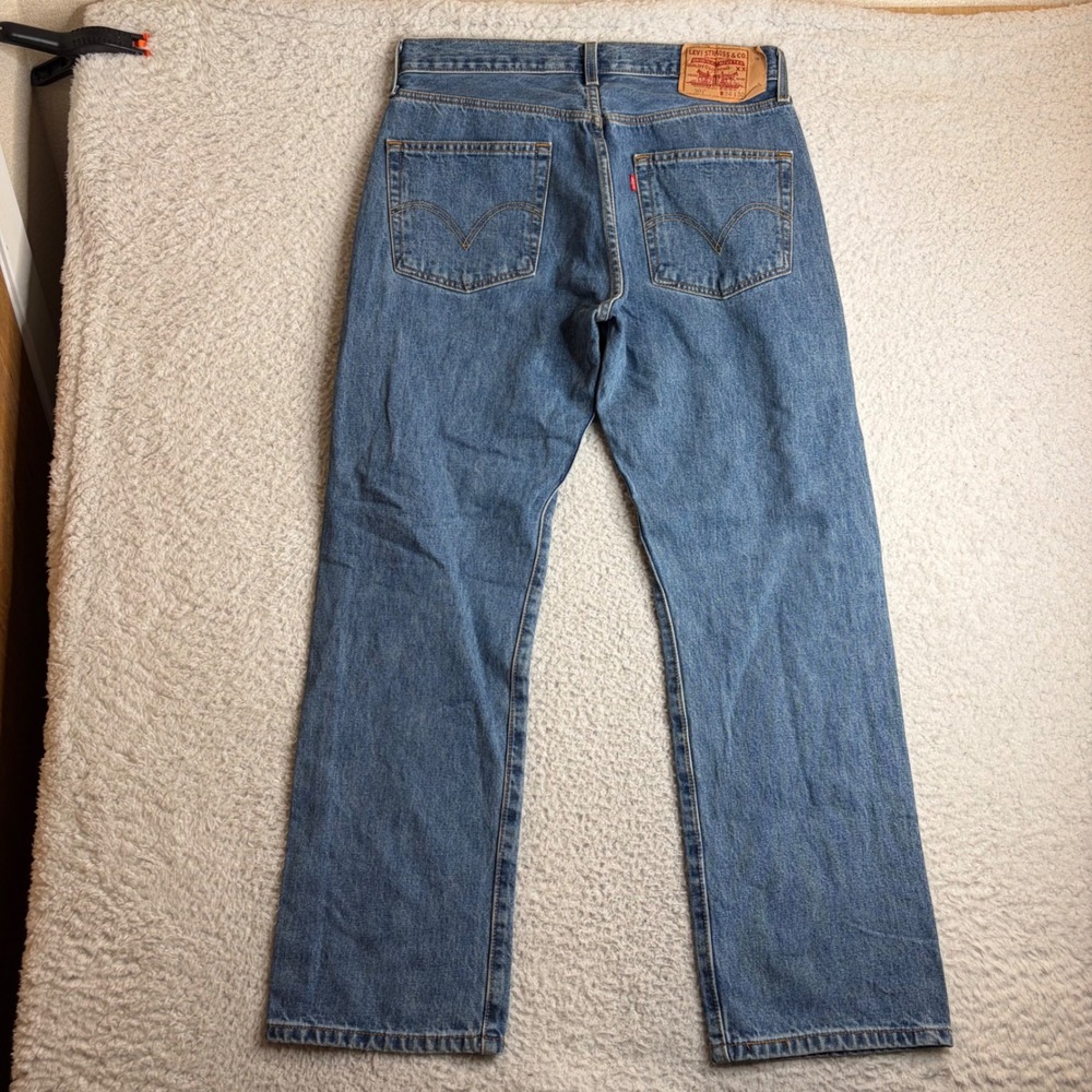 Levis 501 Y2K Original Straight Leg Jeans Mens 34x30 (33x30) Blue Denim 0193